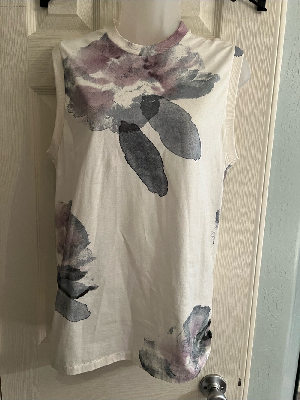 Acne Studio XS tank floral print